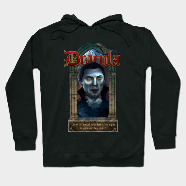 Dracula Hoodie by Rosado